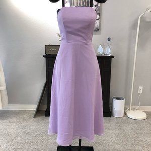 New Strapless Chiffon Party Dress, Size 4-6
